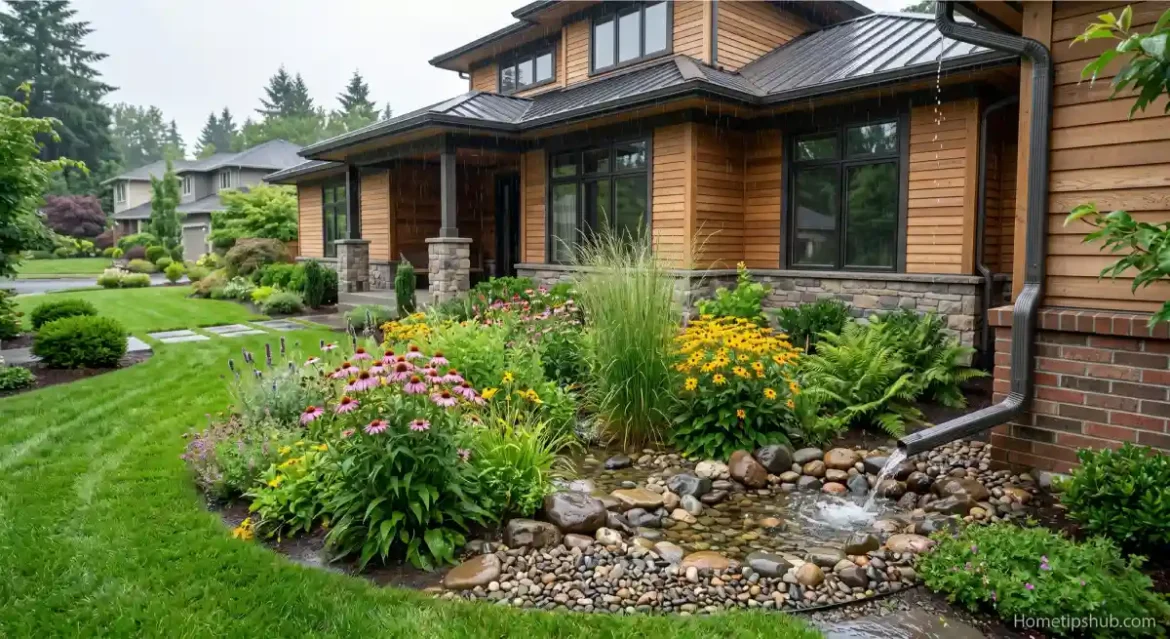 how to create a rain garden​