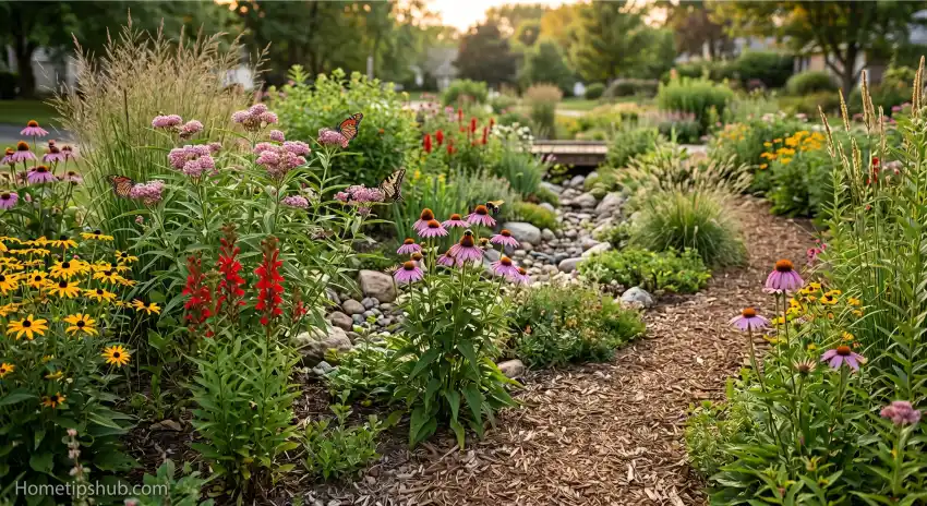 Best native plants for rain gardens and stormwater management