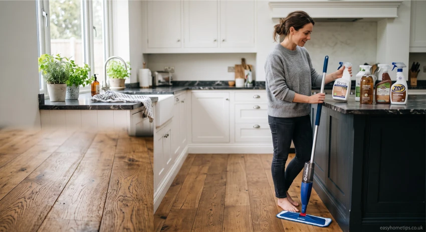 Choosing the best hardwood cleaner for hardwood floor care