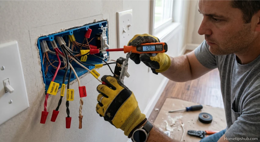 how to wire a 3 way switch identifying electrical wires