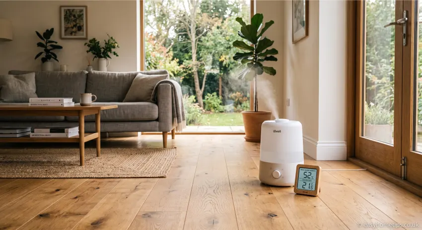 Controlling humidity for proper hardwood floor care