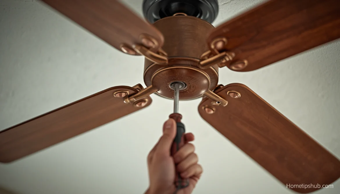 Step-by-Step Ceiling Fan Maintenance at Home