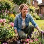 How to create a flower garden step by step