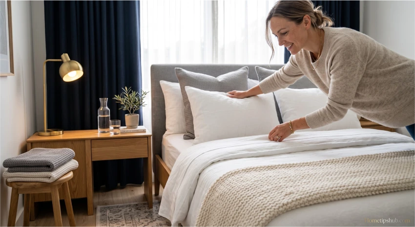 Preparing the Perfect Guest Bed