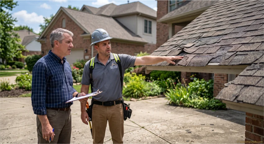 Warning signs that indicate roof shingle replacement is needed