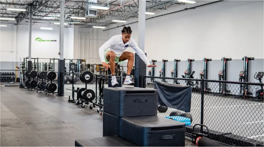 Luxury exterior of Ja Morant Home Gym with modern mansion architecture, premium landscaping, and elegant evening lighting.