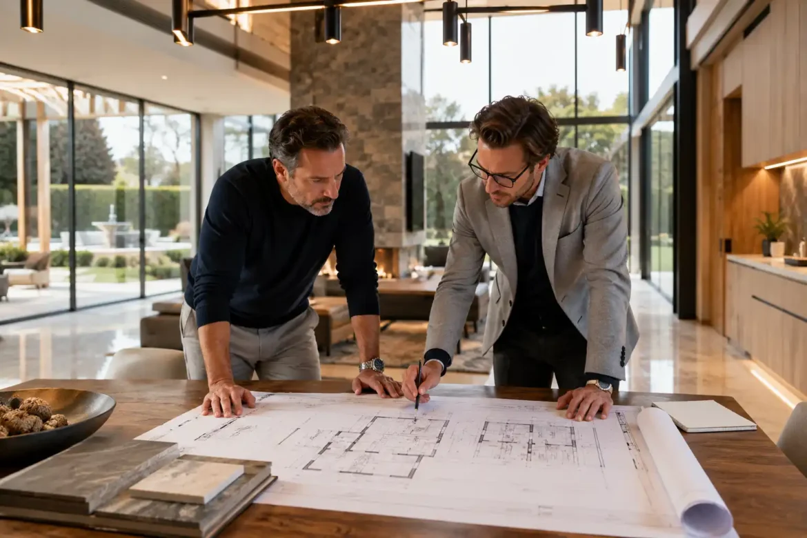 How to design luxury homes with architectural planning and premium residential interior design.