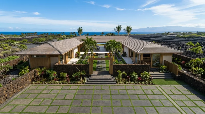 What makes the Matthew McConaughey house feel like a real home with elegant luxury architecture and inviting exterior design