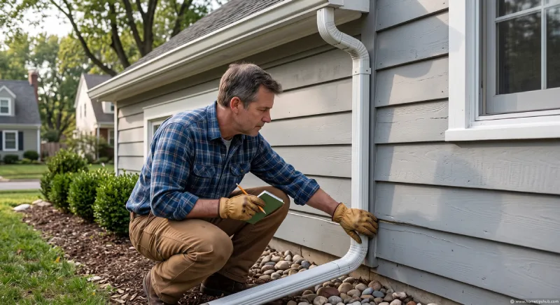 Preventing wood siding damage with gutter and exterior maintenance