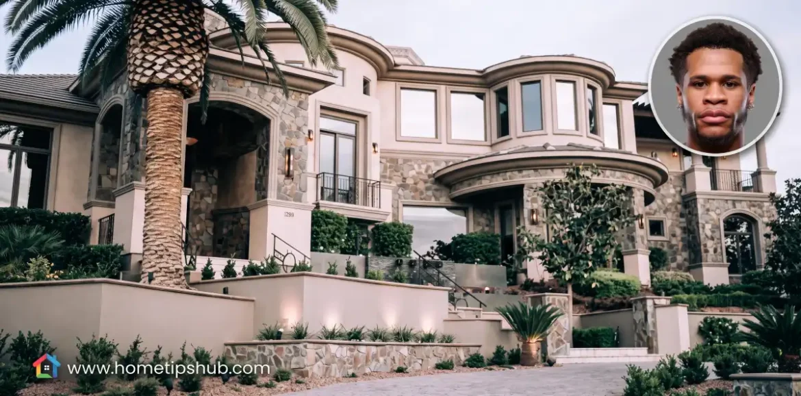 Devin Haney House featuring stunning luxury interiors and impressive home design