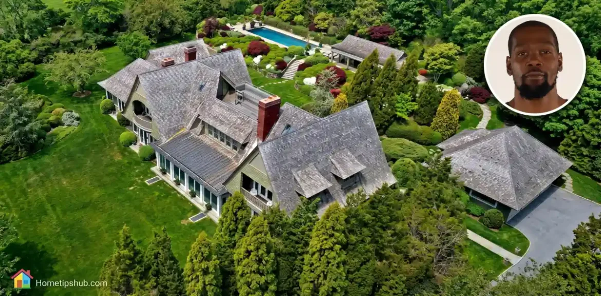 Kevin Durant House showing his reported $15.6 million Hidden Hills mansion