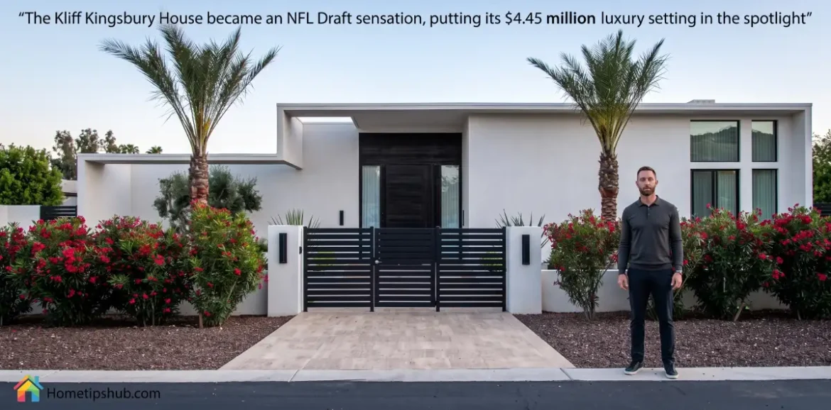 Kliff Kingsbury House: $4.45M Stunning Mansion Revealed Kliff Kingsbury House, the luxury Paradise Valley residence purchased for $4.45 million