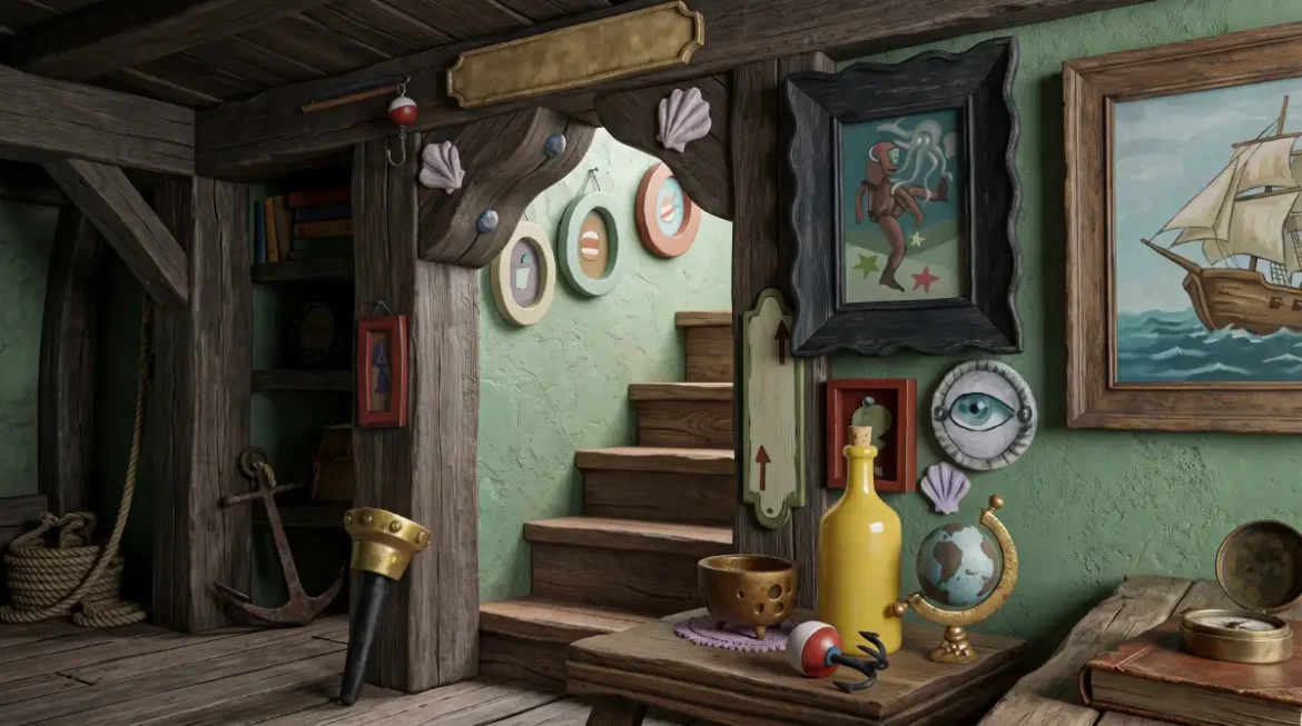 Mr Krabs House: 8 Fascinating Details From SpongeBob Mr Krabs House shown as an anchor-shaped residence in Bikini Bottom